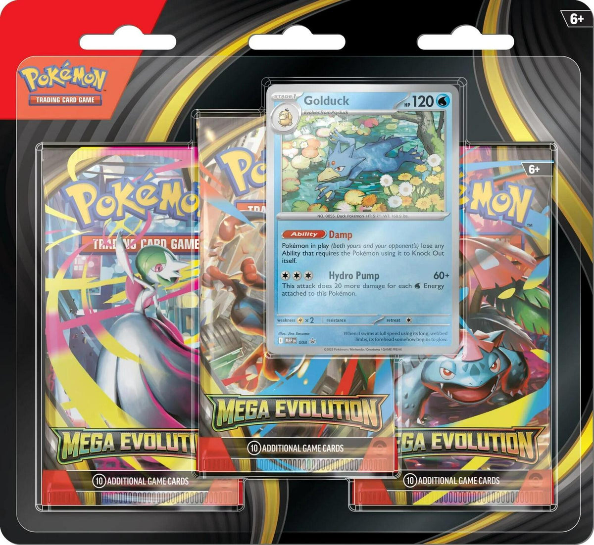 Mega Evo 3pack Blister
