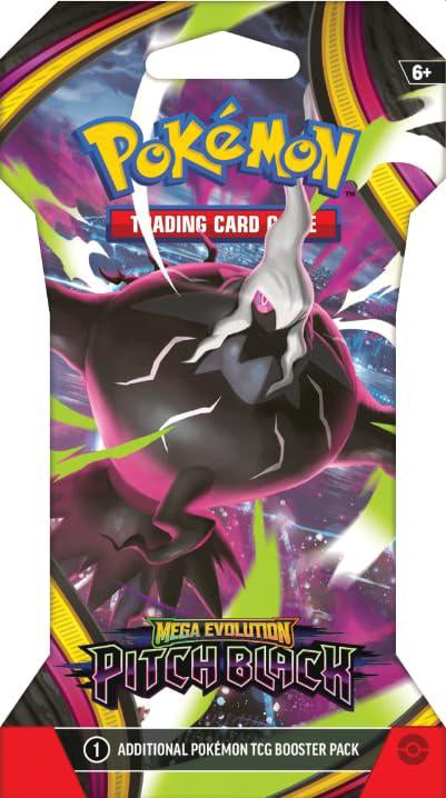 Pokemon Pitch Black Sleeved Booster Pack