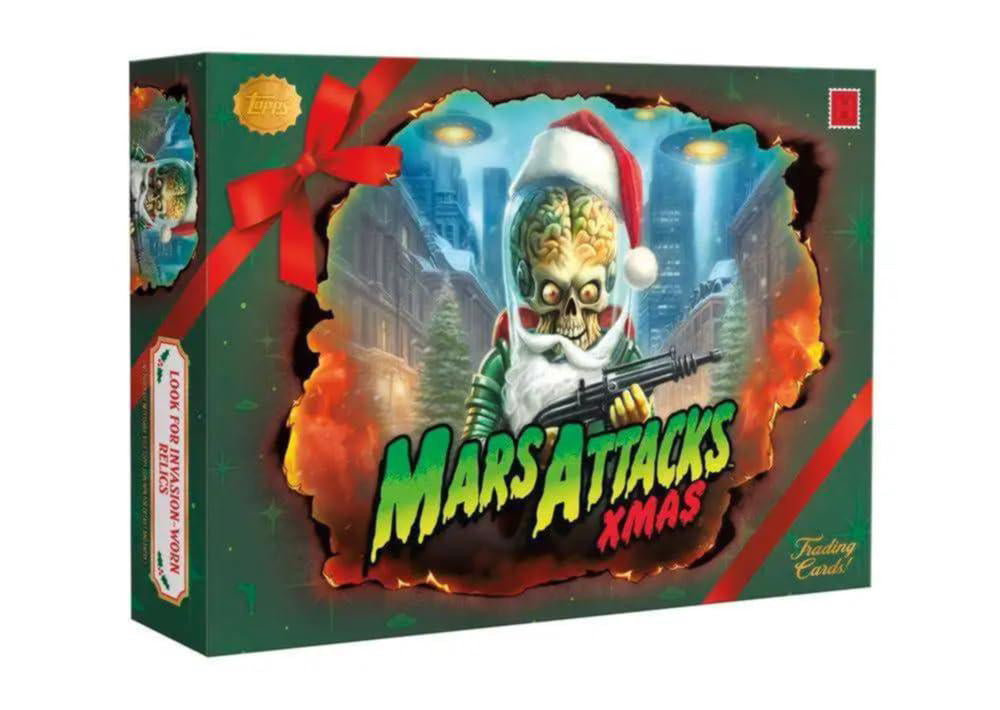 2026 Topps Mars Attacks Christmas Entertainment Hobby Box