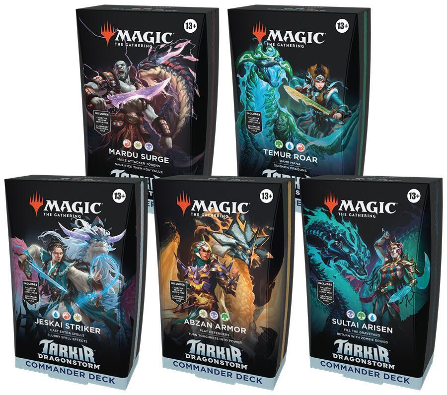 MTG Tarkir Dragonstorm Commander Decks
