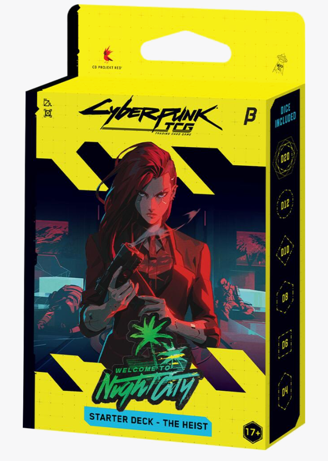 Cyberpunk TCG The Heist Starter Deck