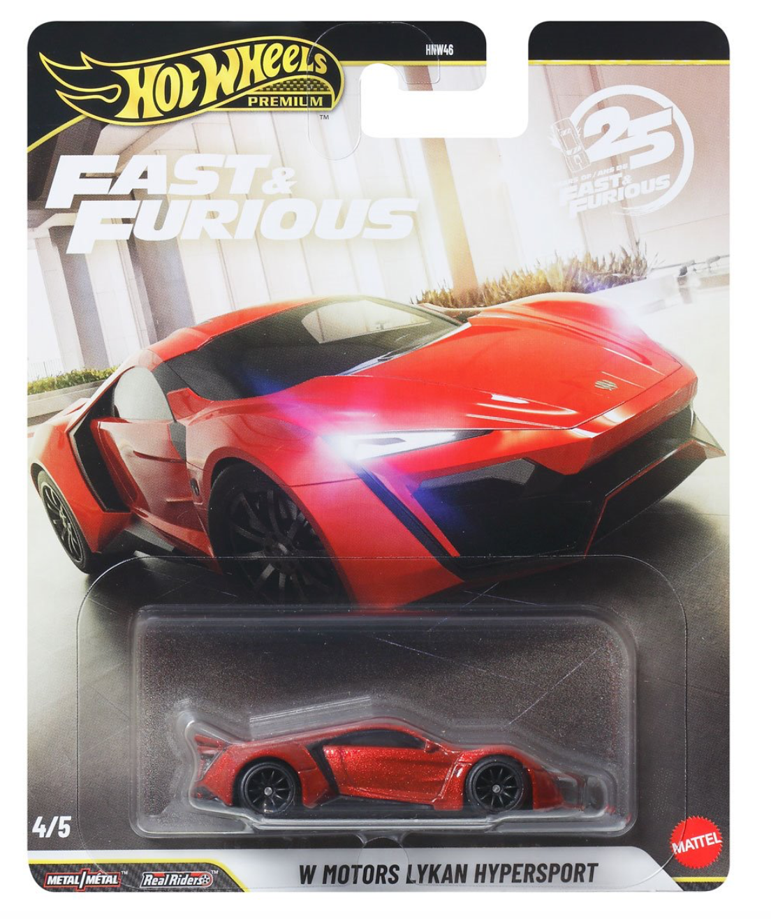 Hot Wheels Fast & Furious W Motors Lykan Hypersport